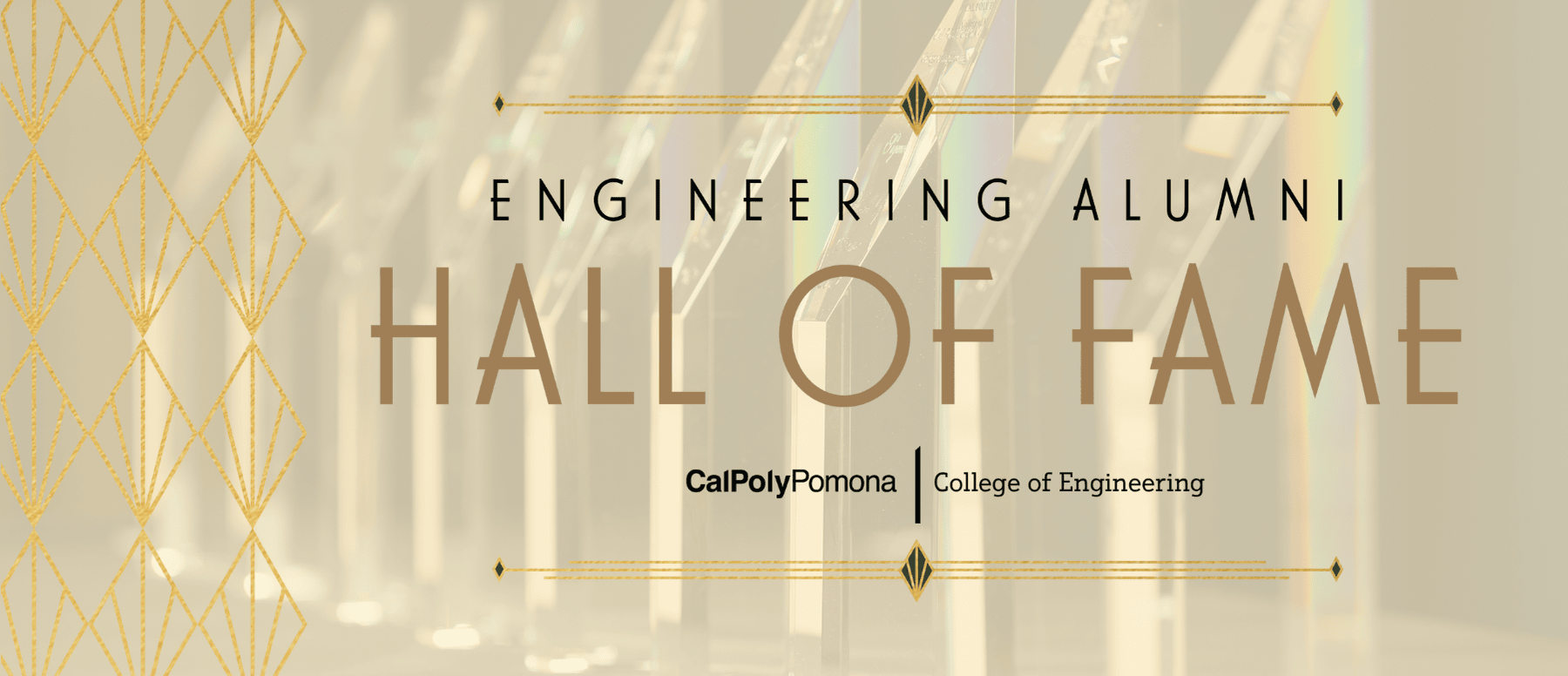 An event graphic that reads: Engineering Alumni Hall of Fame.