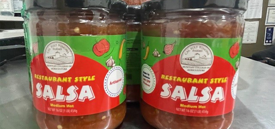 Jars of CPP Farms Salsa