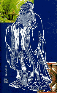 blue confucius