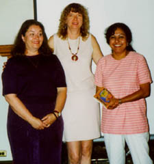 Mary Martinez, Elaine Bumiller, Vanitha Chanrasekhar