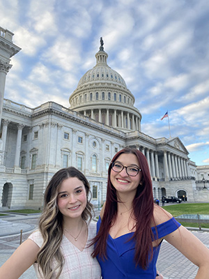 Juliana and Victoria- Panetta Interns 2024