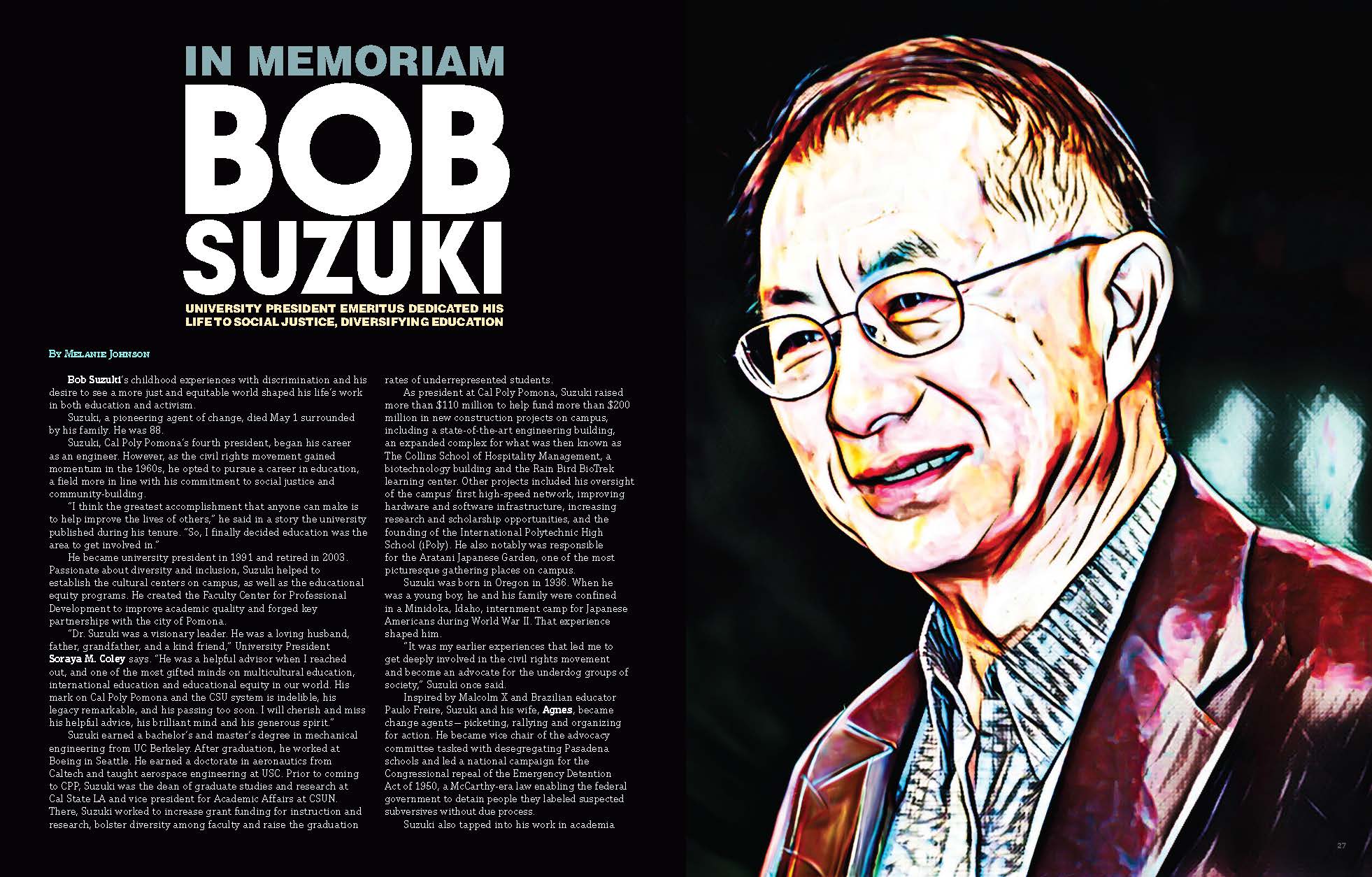 In Memoriam Bob Suzuki