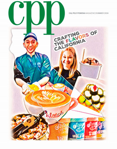 Cover of the 2024 Spring CPP Magazine Philanthropy, A Running Start