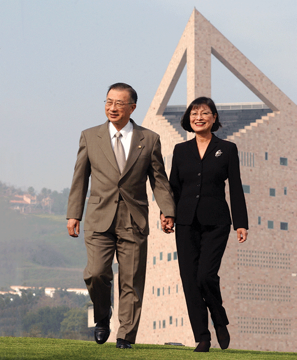 Bob Suzuki and wife Agnes