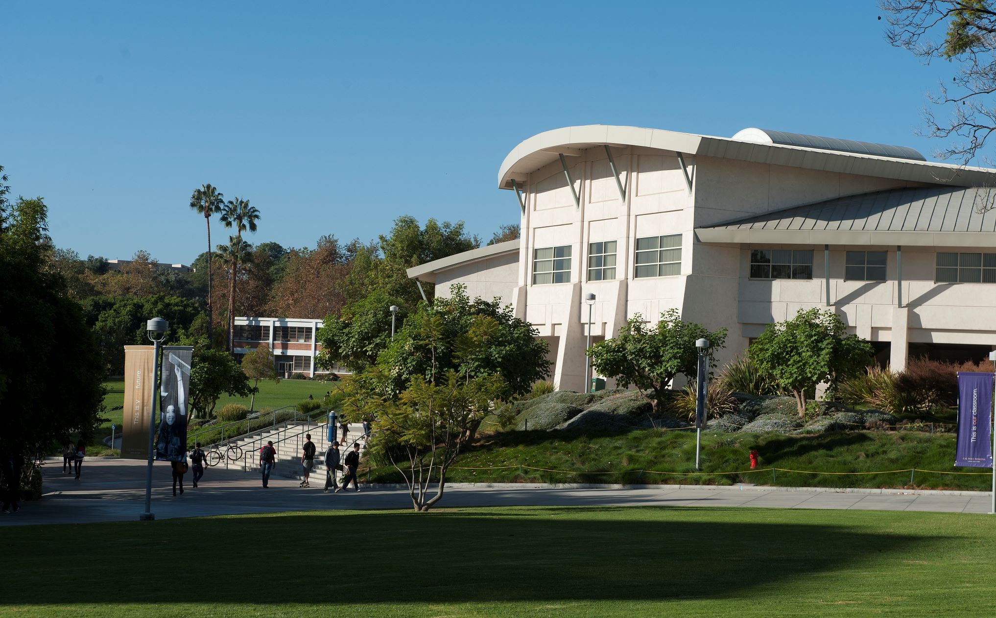 Engineering buildings 17 and 9 at Cal Poly Pomona.