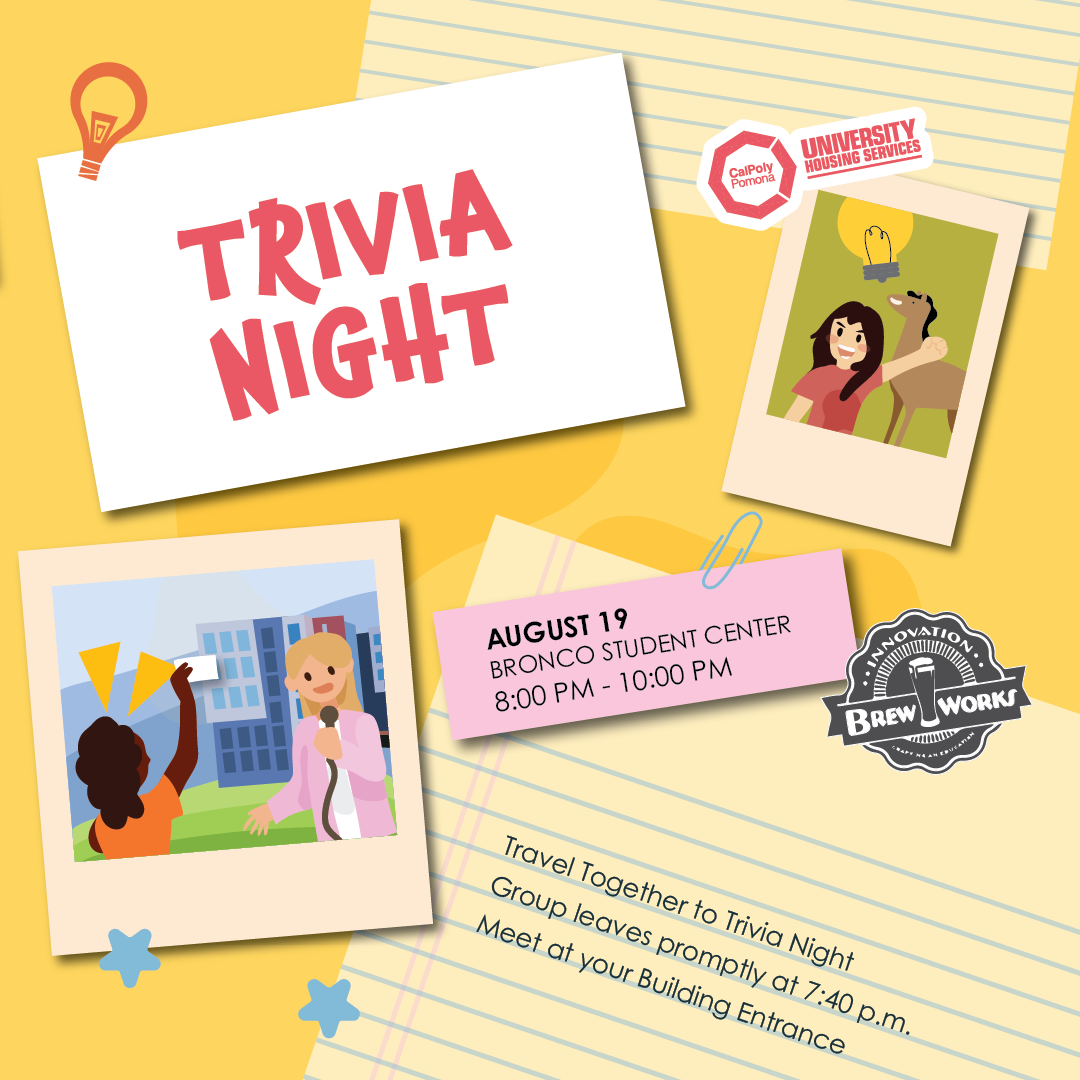 Trivia Night flyer