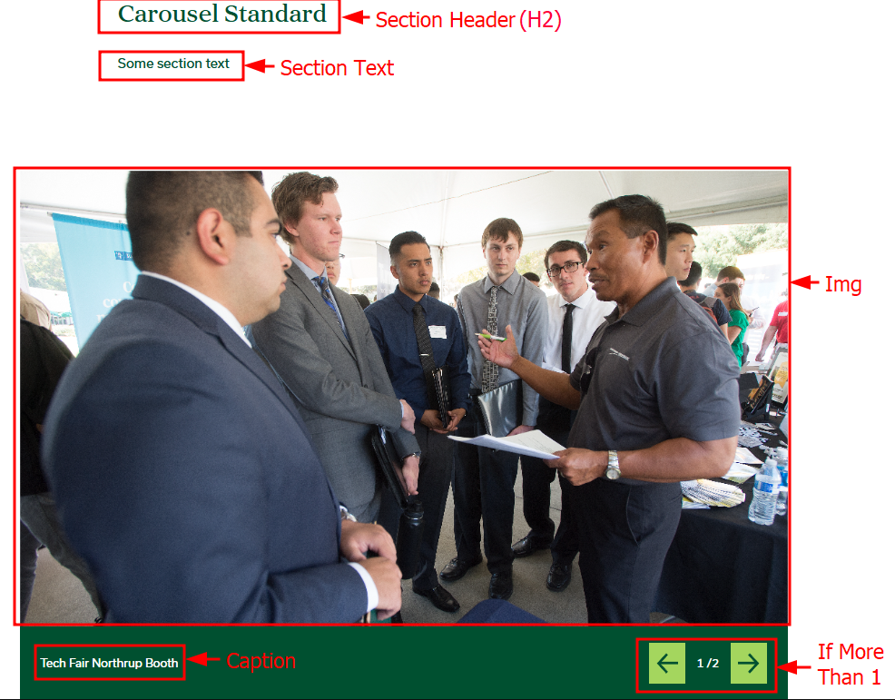 Caurosel Standard View