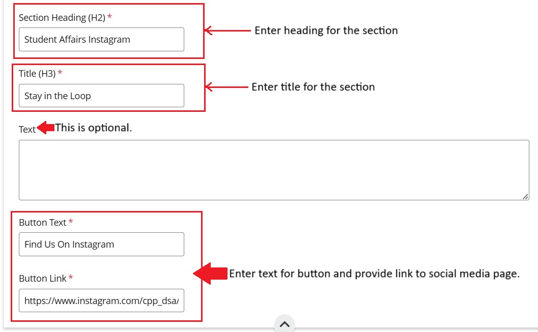social media2 div landing cascade