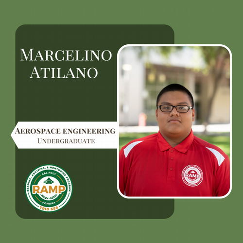 Marcelino Atilano, Aerospace Engineering; Undergraduate