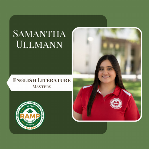 Samantha Ullmann, English Literature; Masters