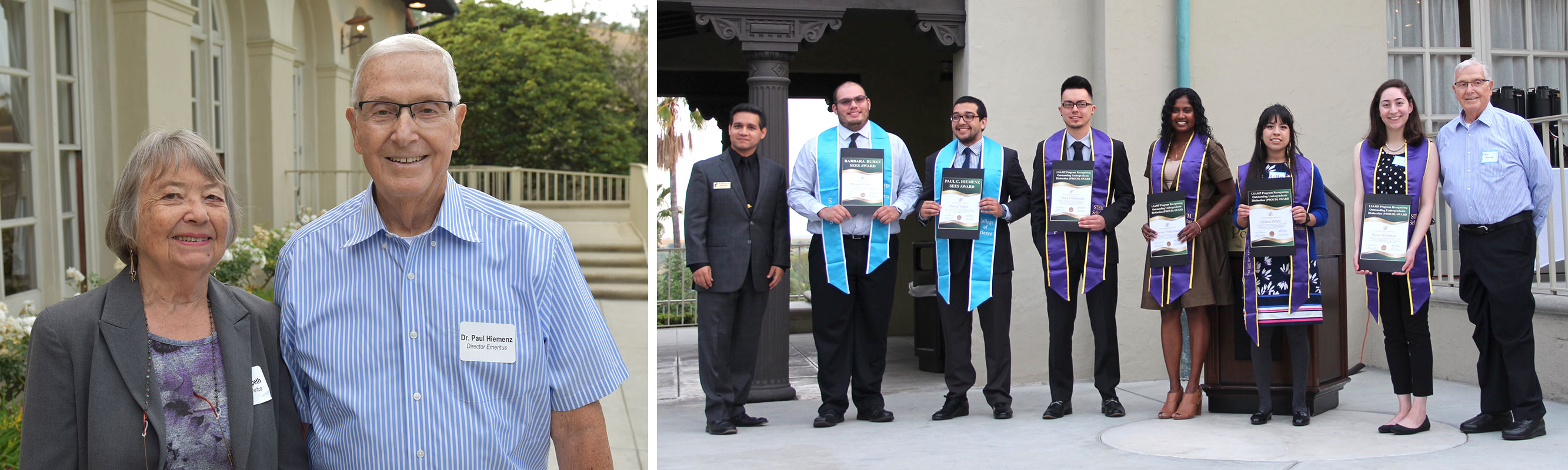 Paul Hiemenz with MEP founder & 2016 SEES scholarship recipients